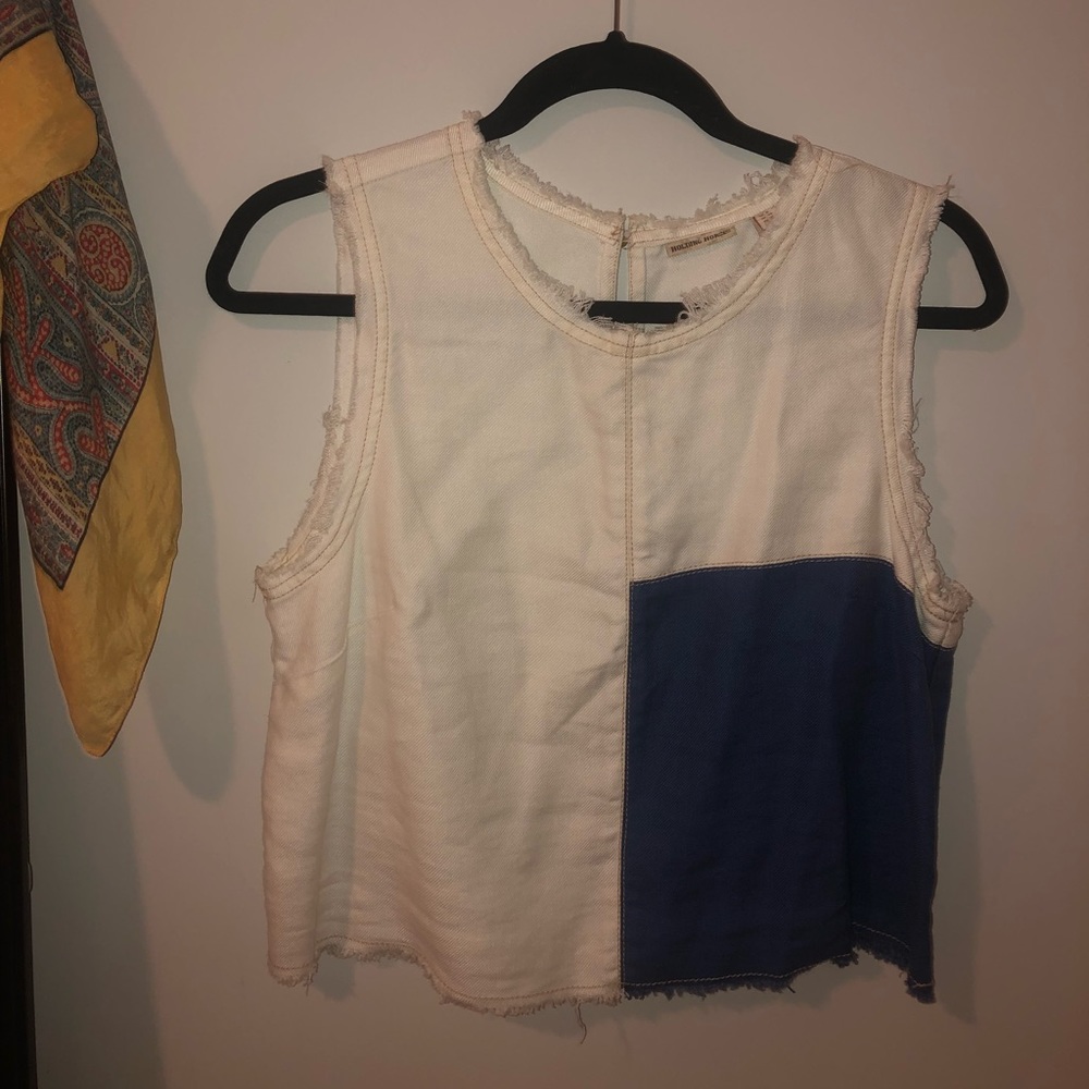 Anthropology denim shirt